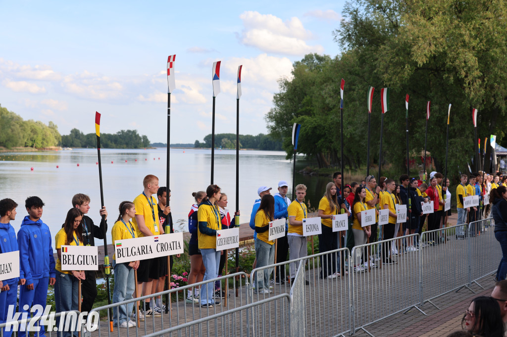 Ceremonia otwarcia Mistrzostw Europy Juniorów 2025 Kruszwica