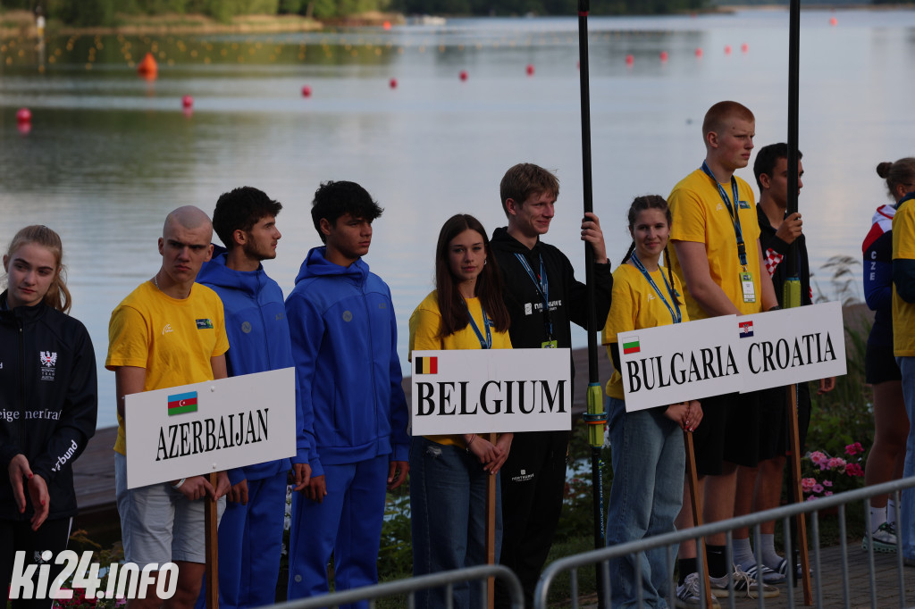 Ceremonia otwarcia Mistrzostw Europy Juniorów 2025 Kruszwica