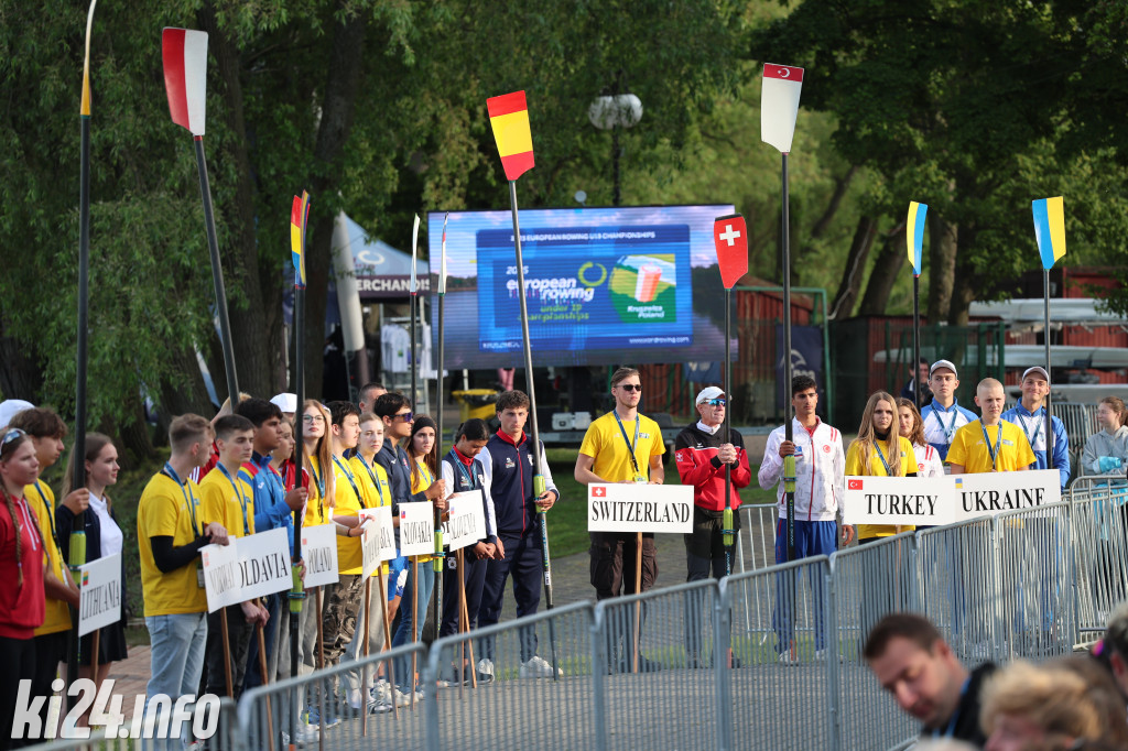 Ceremonia otwarcia Mistrzostw Europy Juniorów 2025 Kruszwica