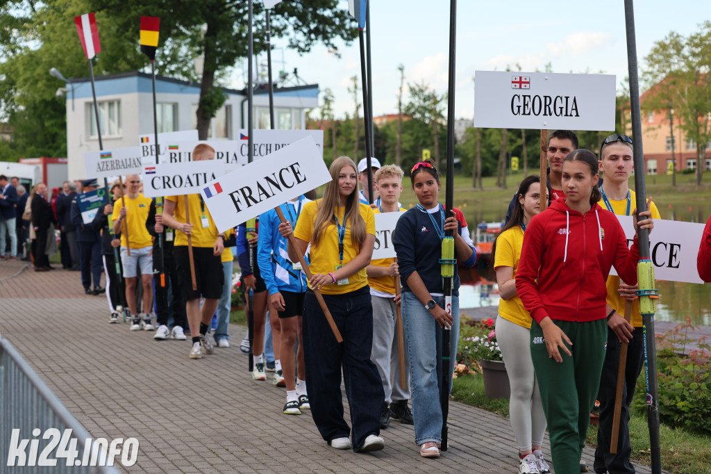 Ceremonia otwarcia Mistrzostw Europy Juniorów 2025 Kruszwica