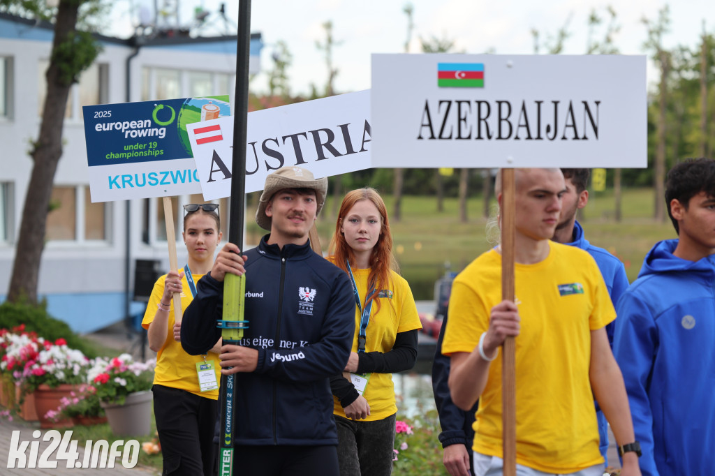 Ceremonia otwarcia Mistrzostw Europy Juniorów 2025 Kruszwica