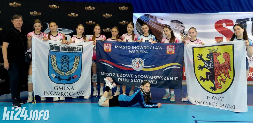 Znakomite zakończenie sezonu siatkarek MSPS Inowrocław