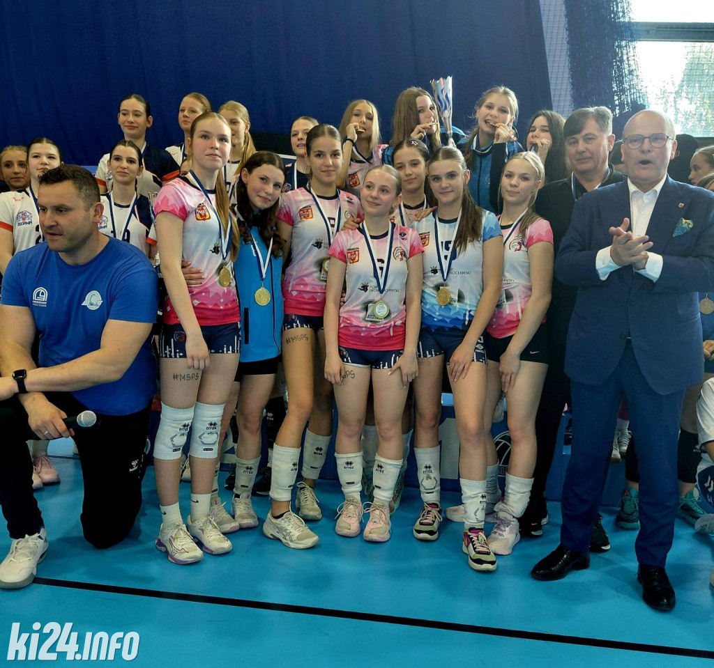 Znakomite zakończenie sezonu siatkarek MSPS Inowrocław