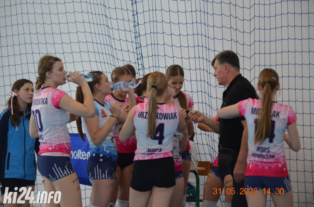 Znakomite zakończenie sezonu siatkarek MSPS Inowrocław