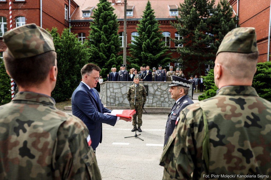 Marszałek Sejmu Hołownia w Inowrocławiu