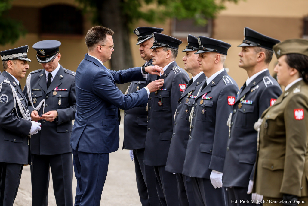 Marszałek Sejmu Hołownia w Inowrocławiu