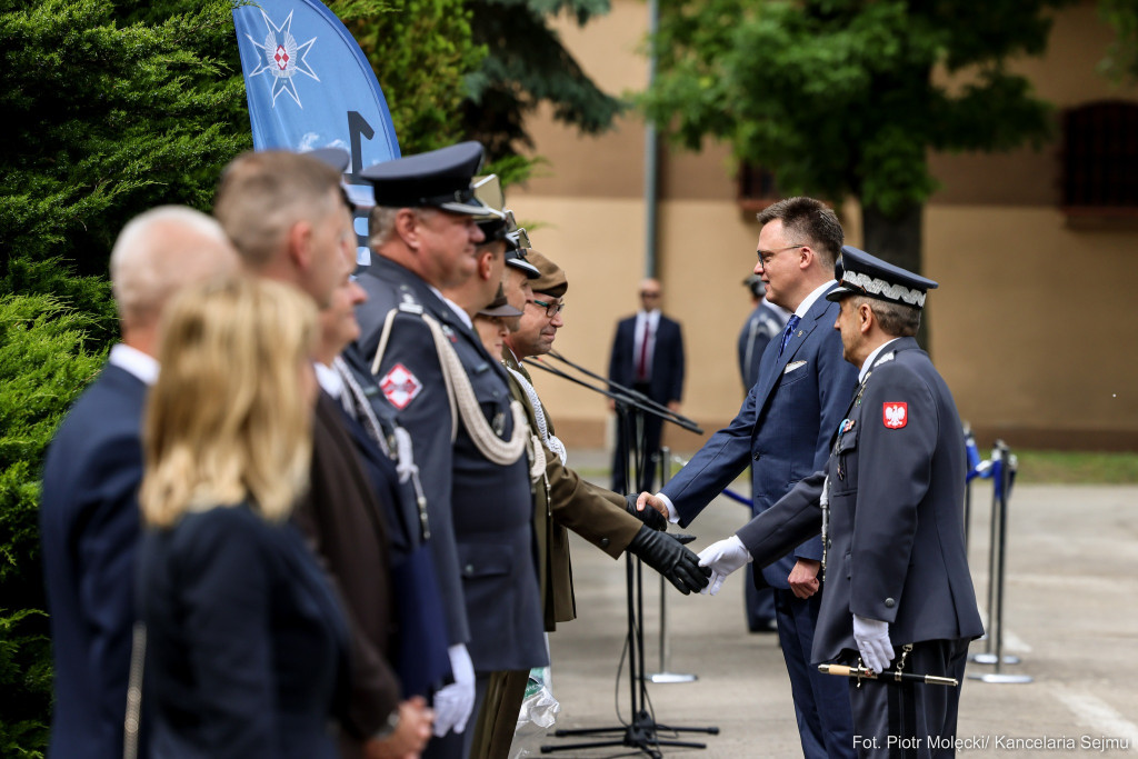 Marszałek Sejmu Hołownia w Inowrocławiu