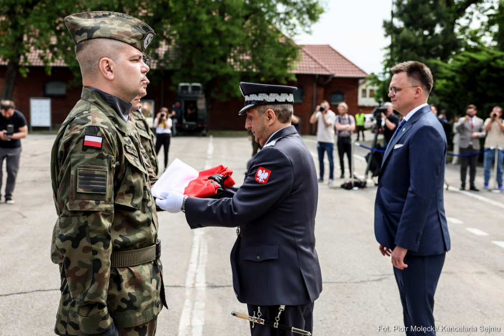 Marszałek Sejmu Hołownia w Inowrocławiu
