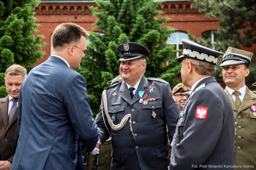 Marszałek Sejmu Hołownia w Inowrocławiu