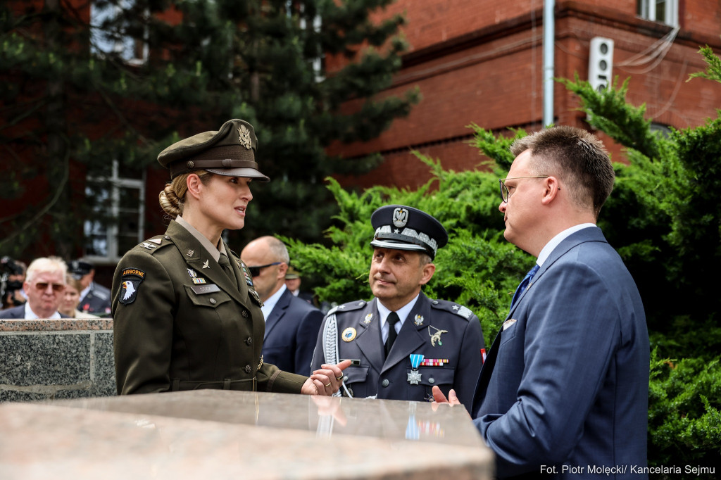 Marszałek Sejmu Hołownia w Inowrocławiu