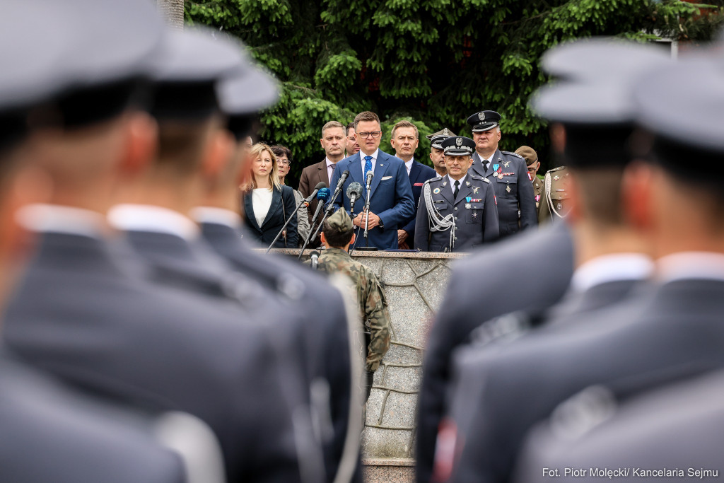 Marszałek Sejmu Hołownia w Inowrocławiu