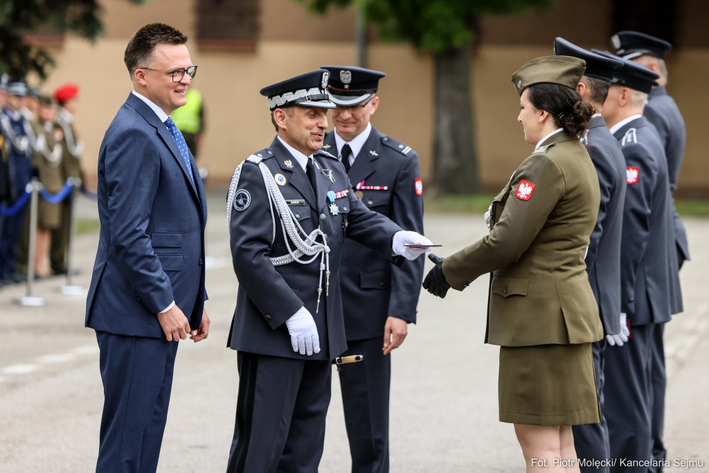 Marszałek Sejmu Hołownia w Inowrocławiu