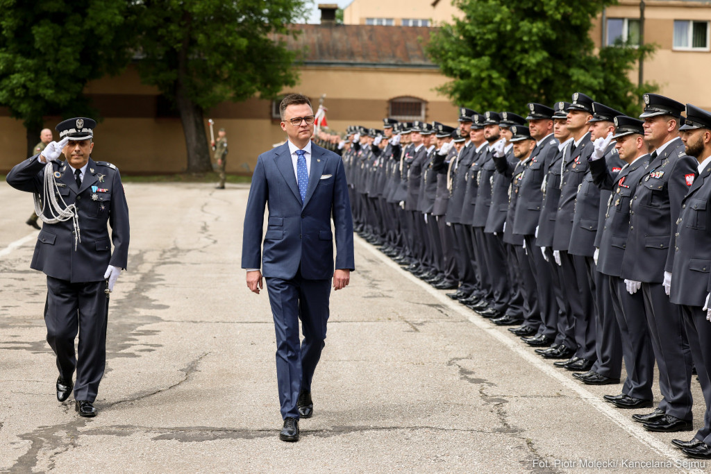 Marszałek Sejmu Hołownia w Inowrocławiu