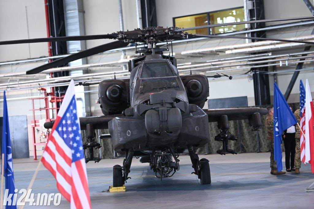 Pierwsze śmigłowce Apache w Polsce