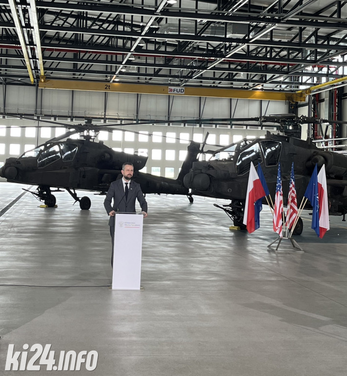 Pierwsze śmigłowce Apache w Polsce