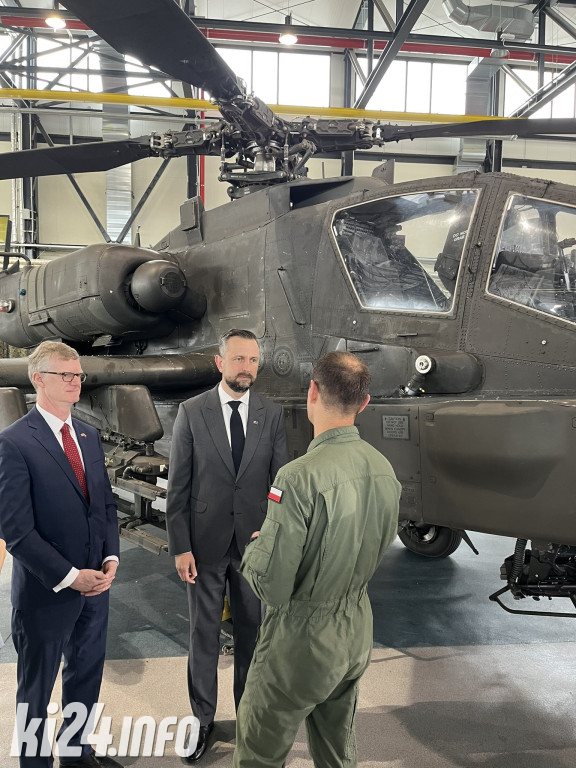 Pierwsze śmigłowce Apache w Polsce
