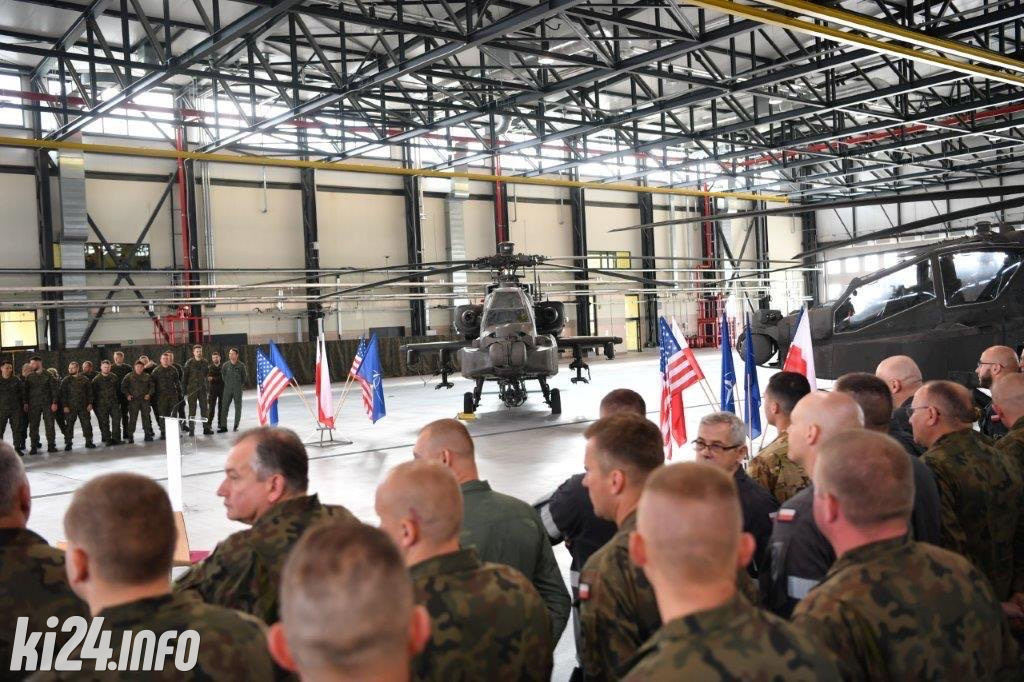 Pierwsze śmigłowce Apache w Polsce