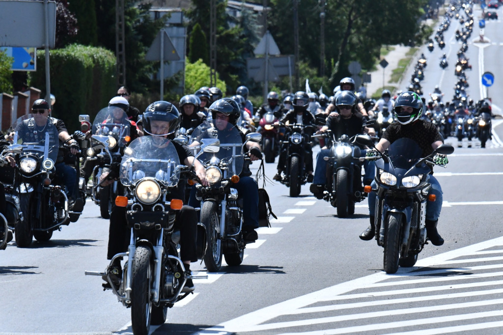 XX Zlot Motocyklowy NA SOLI - parada motocykli