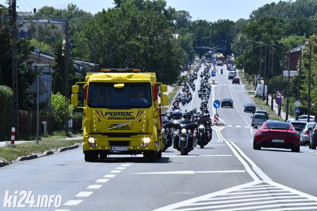 XX Zlot Motocyklowy NA SOLI - parada motocykli