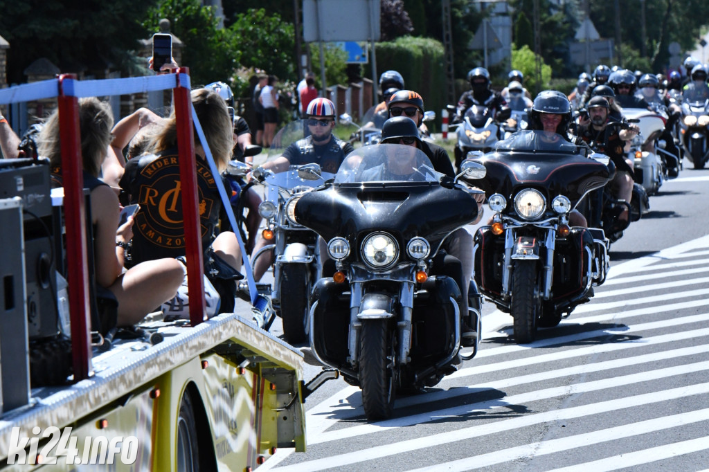 XX Zlot Motocyklowy NA SOLI - parada motocykli