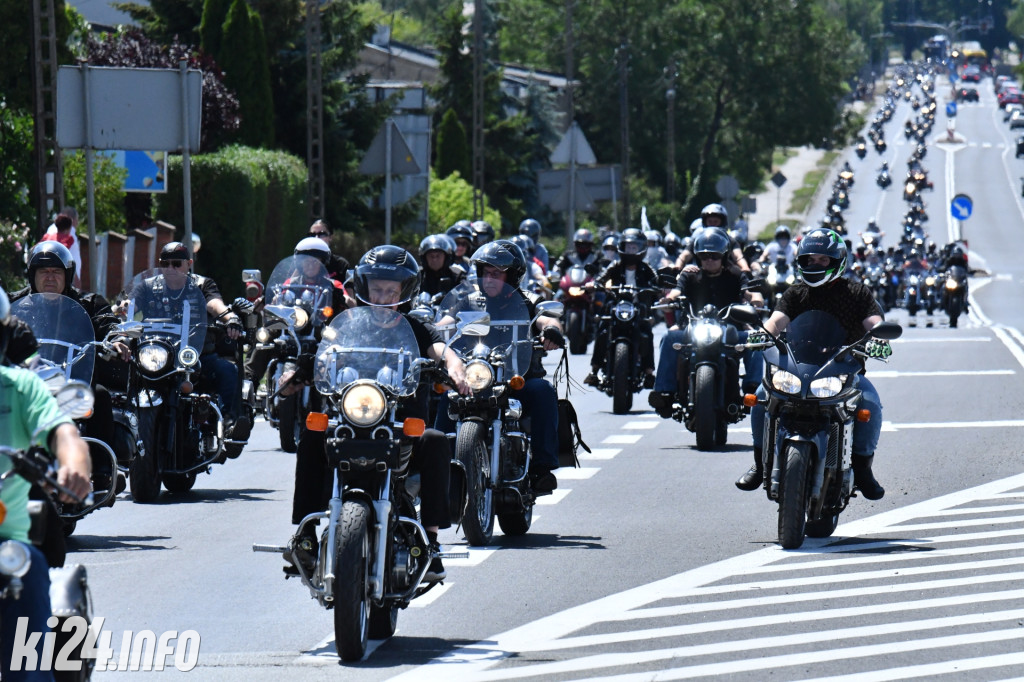 XX Zlot Motocyklowy NA SOLI - parada motocykli