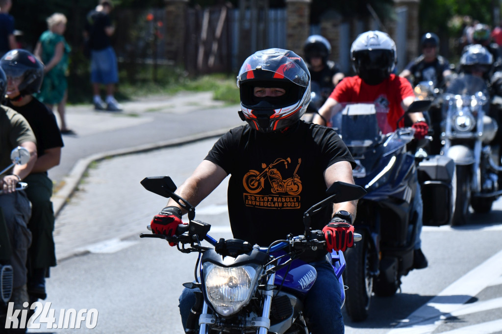 XX Zlot Motocyklowy NA SOLI - parada motocykli