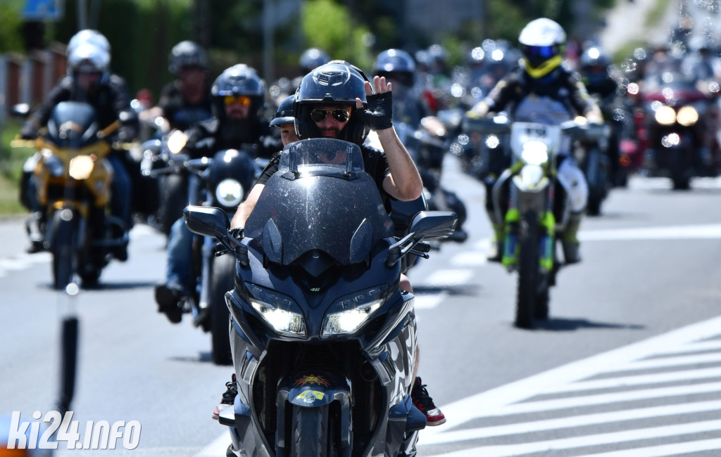 XX Zlot Motocyklowy NA SOLI - parada motocykli