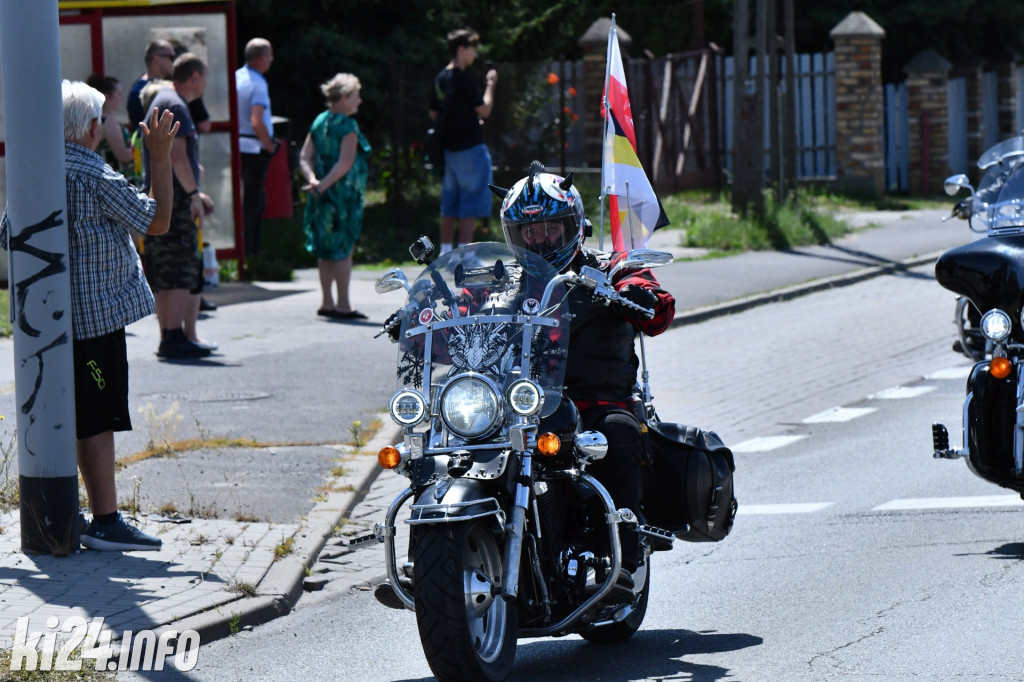 XX Zlot Motocyklowy NA SOLI - parada motocykli