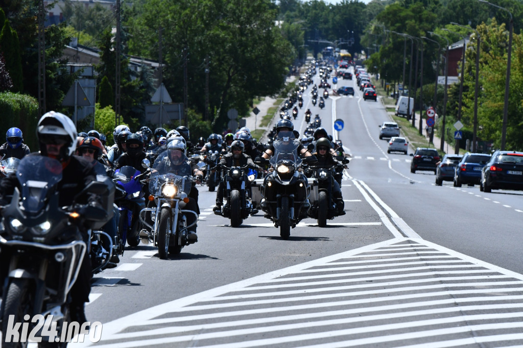 XX Zlot Motocyklowy NA SOLI - parada motocykli