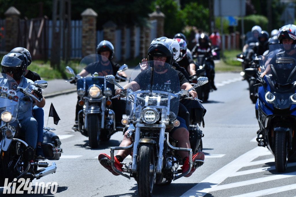 XX Zlot Motocyklowy NA SOLI - parada motocykli