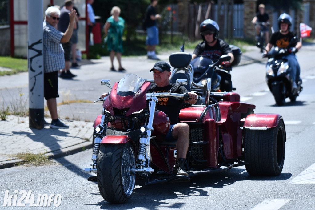 XX Zlot Motocyklowy NA SOLI - parada motocykli