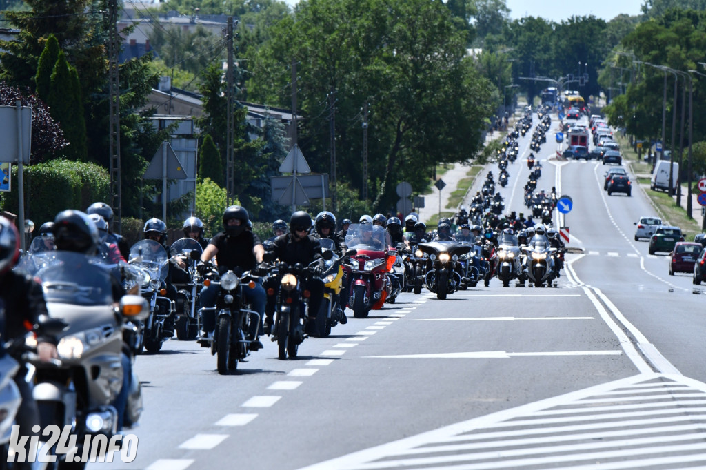 XX Zlot Motocyklowy NA SOLI - parada motocykli