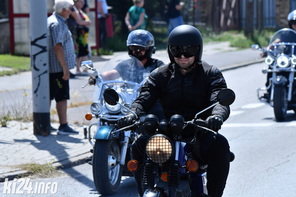 XX Zlot Motocyklowy NA SOLI - parada motocykli