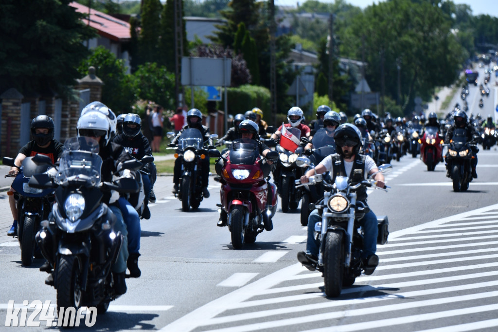XX Zlot Motocyklowy NA SOLI - parada motocykli