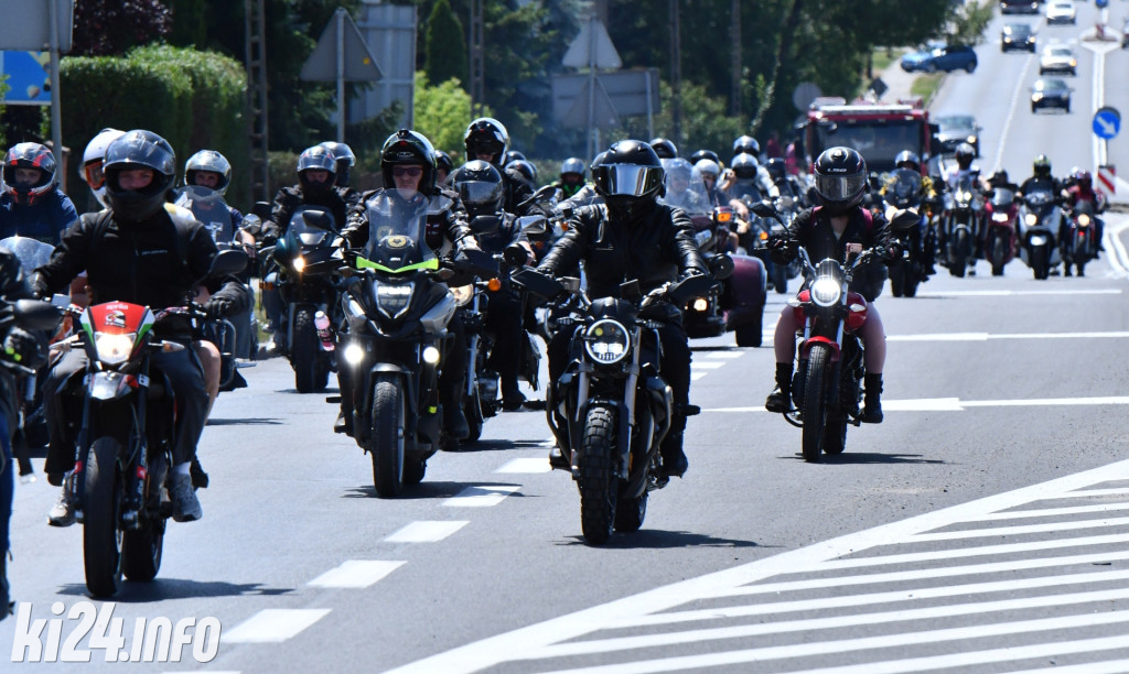 XX Zlot Motocyklowy NA SOLI - parada motocykli