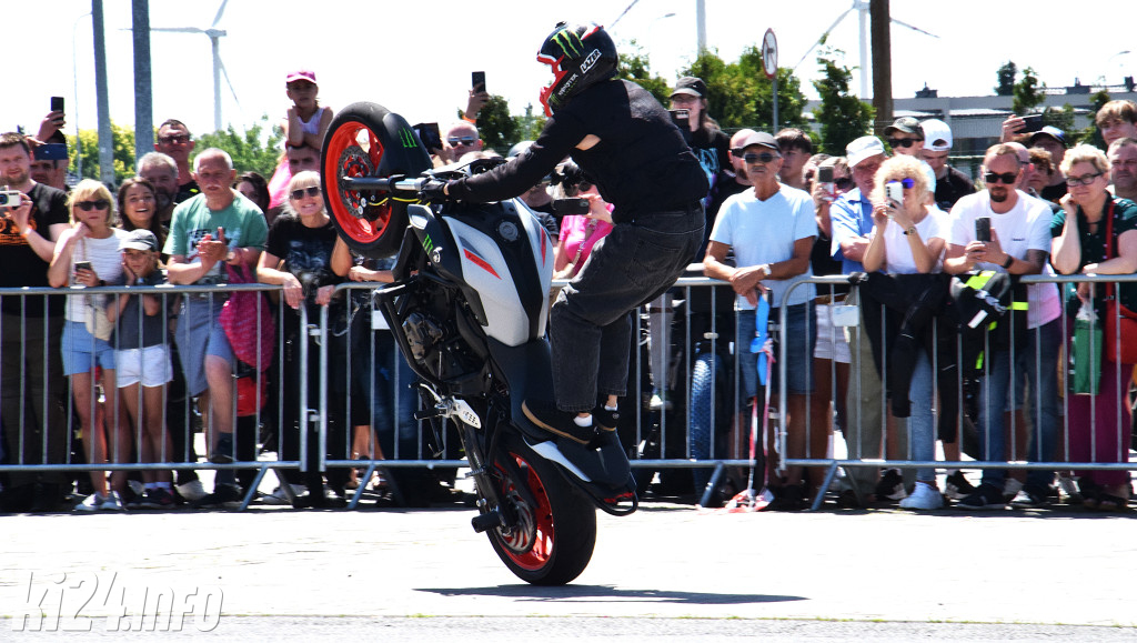 XX Zlot Motocyklowy NA SOLI - pokazy przed galerią