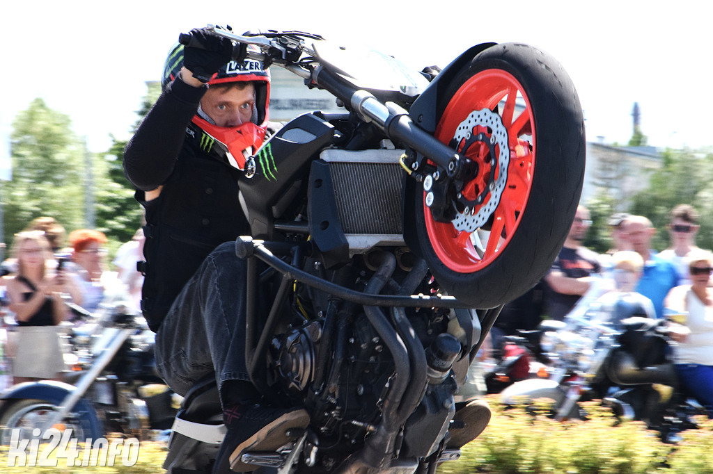XX Zlot Motocyklowy NA SOLI - pokazy przed galerią