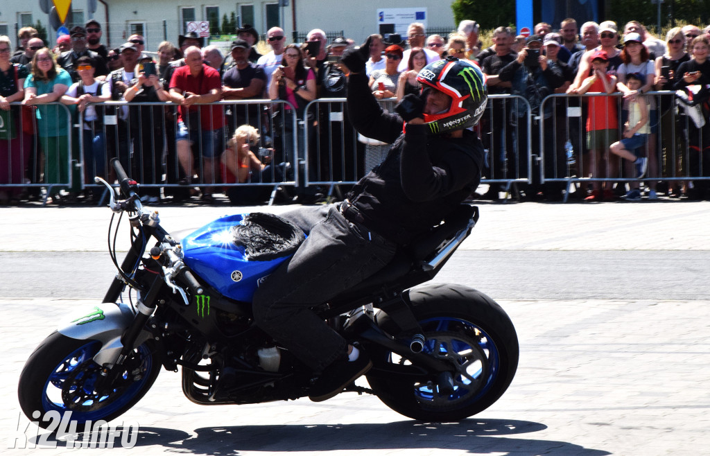 XX Zlot Motocyklowy NA SOLI - pokazy przed galerią