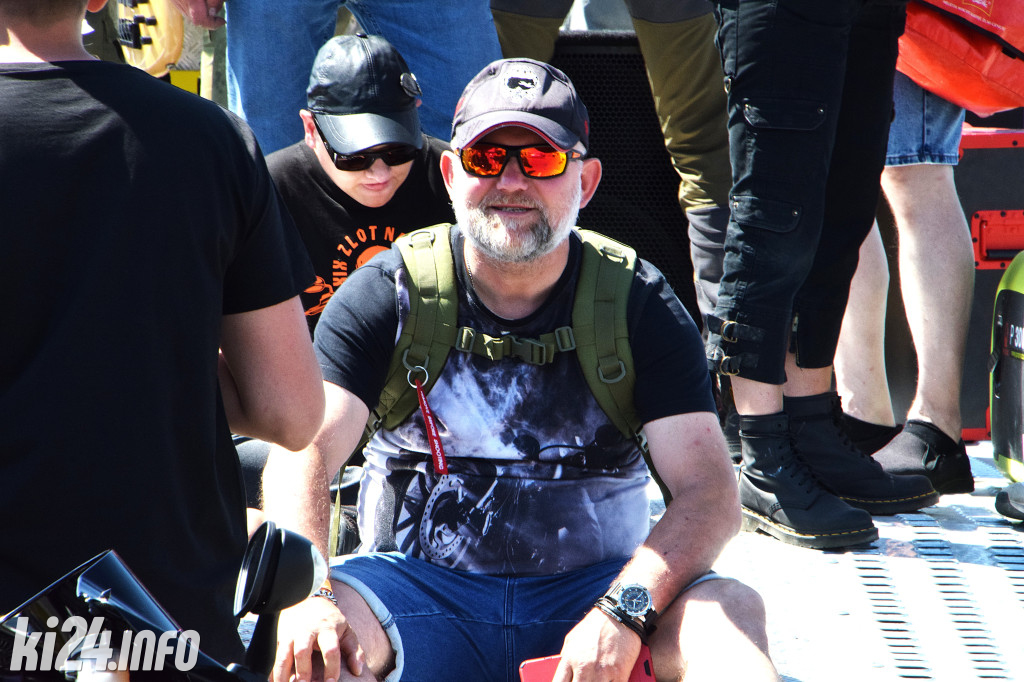 XX Zlot Motocyklowy NA SOLI - pokazy przed galerią