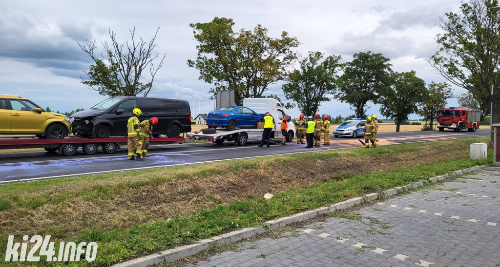 Wymusił pierwszeństwo i doprowadził do zderzenia