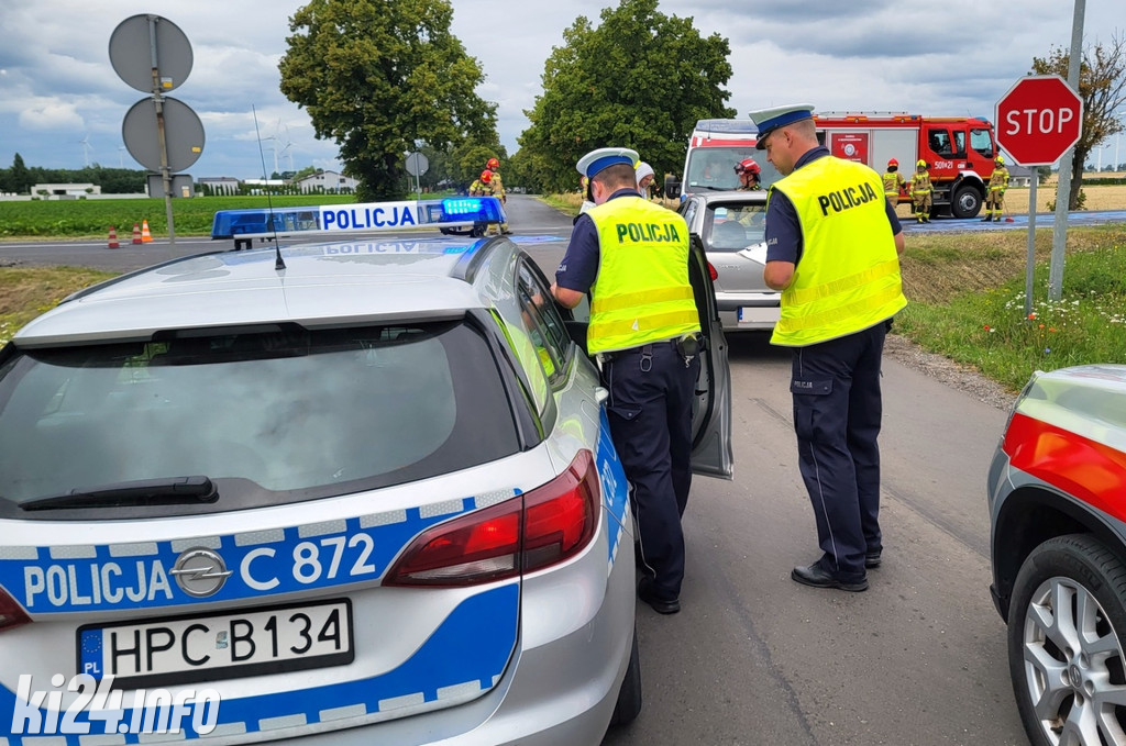 Wymusił pierwszeństwo i doprowadził do zderzenia