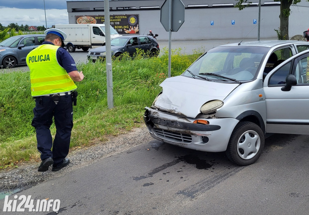 Wymusił pierwszeństwo i doprowadził do zderzenia