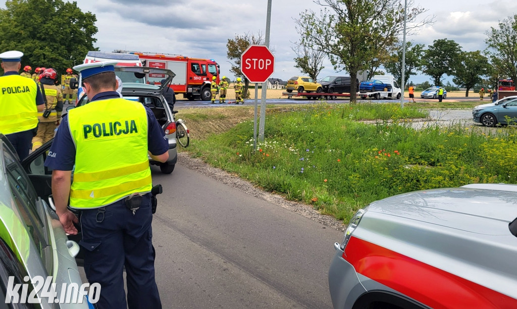 Wymusił pierwszeństwo i doprowadził do zderzenia