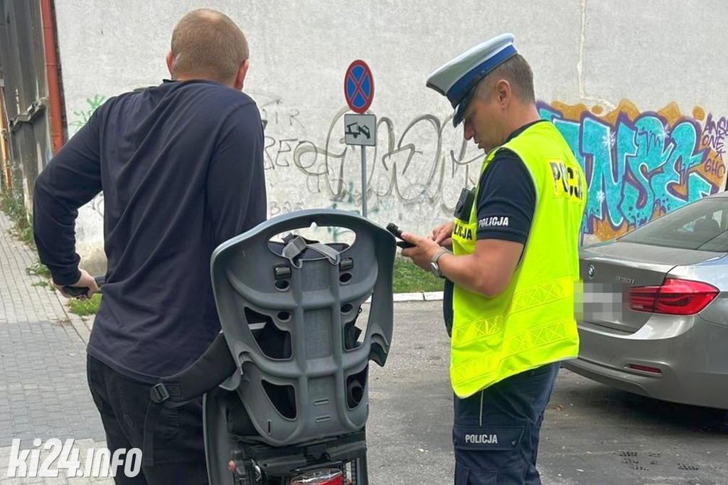 Ponad 100 wykroczeń rowerzystów w jeden dzień!