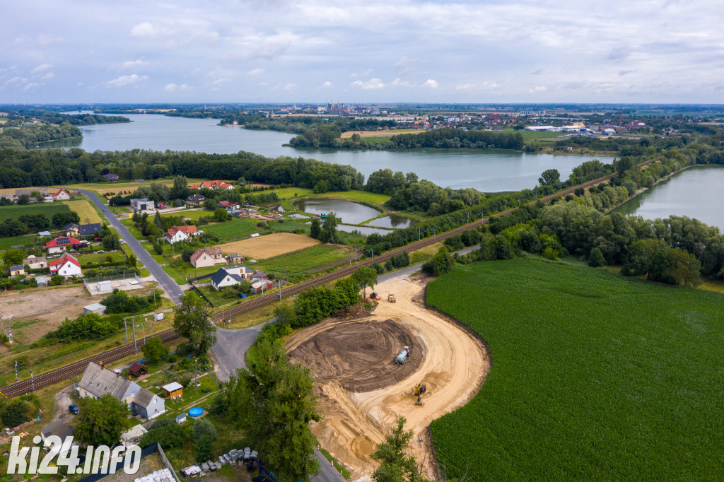 Nowe rondo w Broniewicach