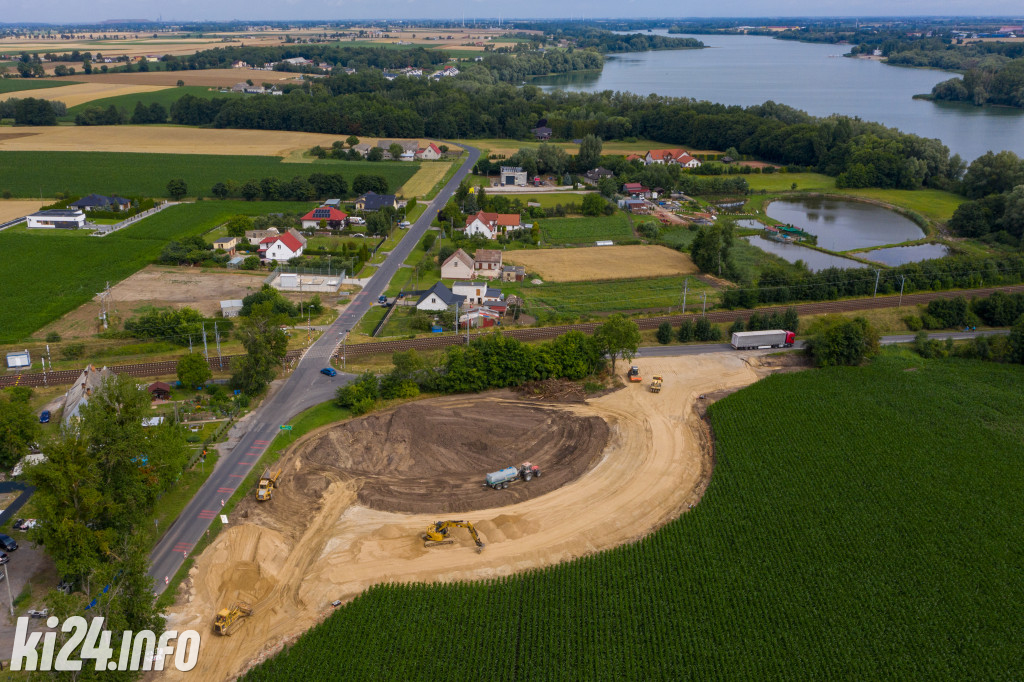 Nowe rondo w Broniewicach