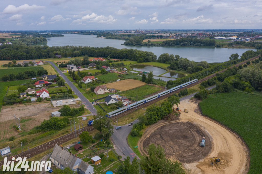Nowe rondo w Broniewicach