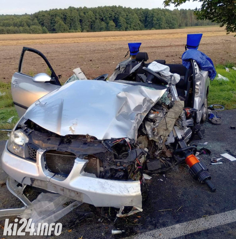 19-latka uderzyła seatem w drzewo