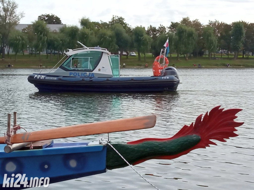 Smocze łodzie ścigały się na Gople