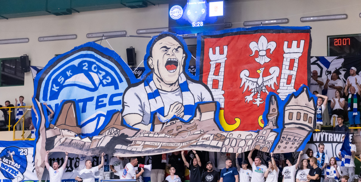 Noteć Inowrocław - ŁKS Łódź. Foto: Damian Hebda